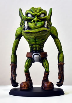 Vogland Orc miniature Au Naturel - easy print and paint - by VogMan